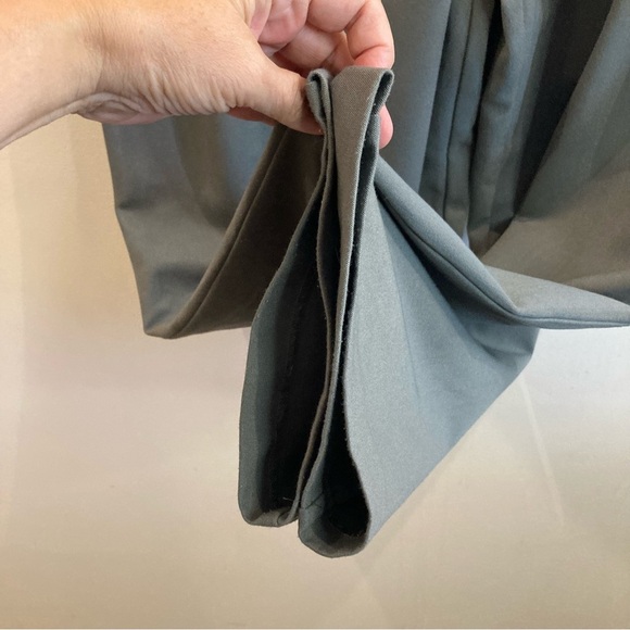 OAK + FORT Gray Pleated Trousers - Picture 4 of 11